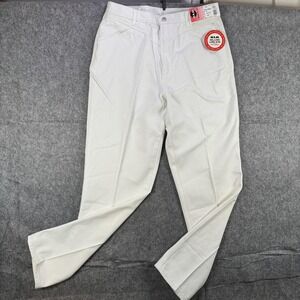 VTG Rockies Bareback Jeans Womens 19/20 White RLR Relaxed Long Rise Western NOS